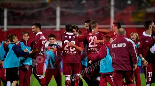FOTO | Rapid se califică în optimi după loviturile de departajare.  Drăghia a fost eroul giuleștenilor. Rapid – FC Botoșani 0-0 (5-4)