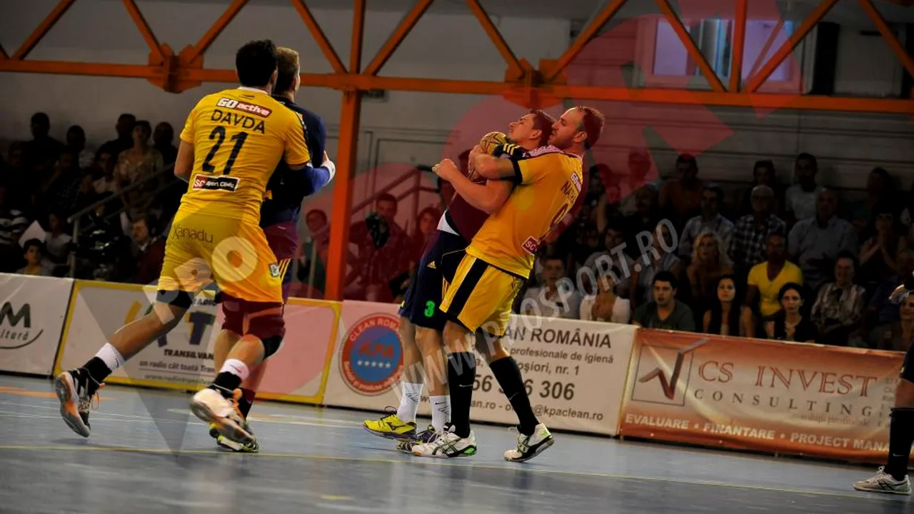 Potaissa Turda s-a calificat în turul trei al Cupei EHF la handbal masculin