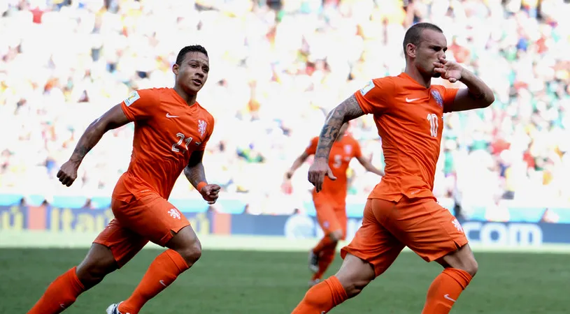 VIDEO | Sneijder și Huntelaar au întors soarta calificării în ultimele minute ale partidei cu Mexic