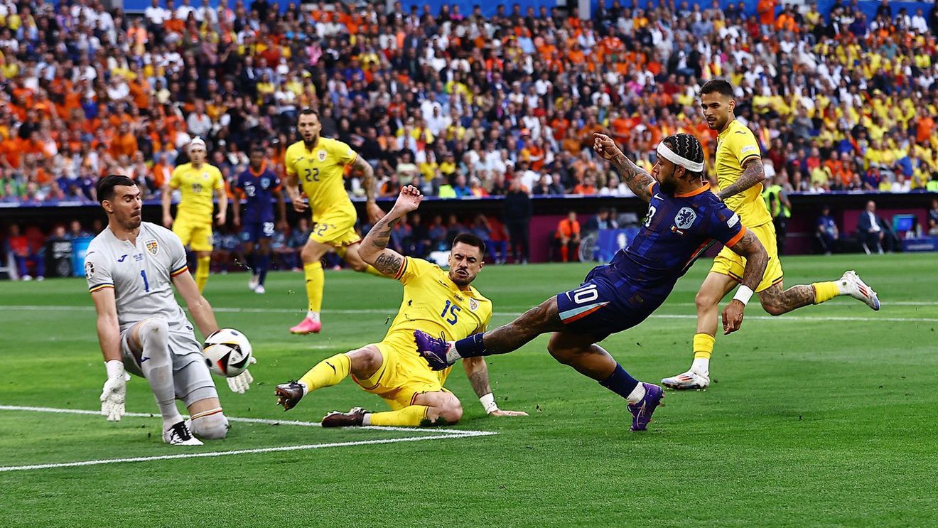 Eroul Florin Niță, gafă importantă la execuția lui Gakpo: cum a luat gol România în meciul cu Olanda din optimile EURO!