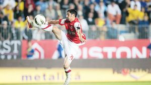 Dănciulescu l-a egalat pe Cămătaru în topul celor mai buni marcatori din Liga I!** "Dau 200 și pot să mă las!"