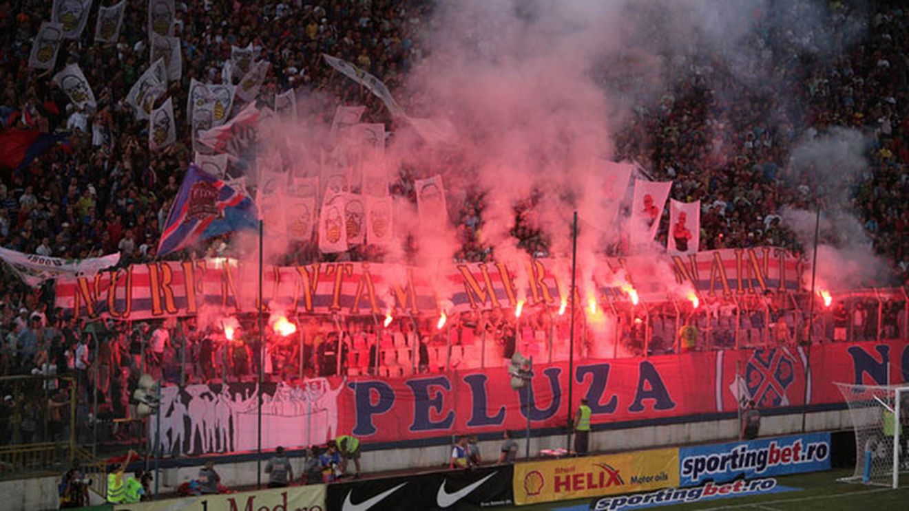 Steaua, o singură etapă fără spectatori!