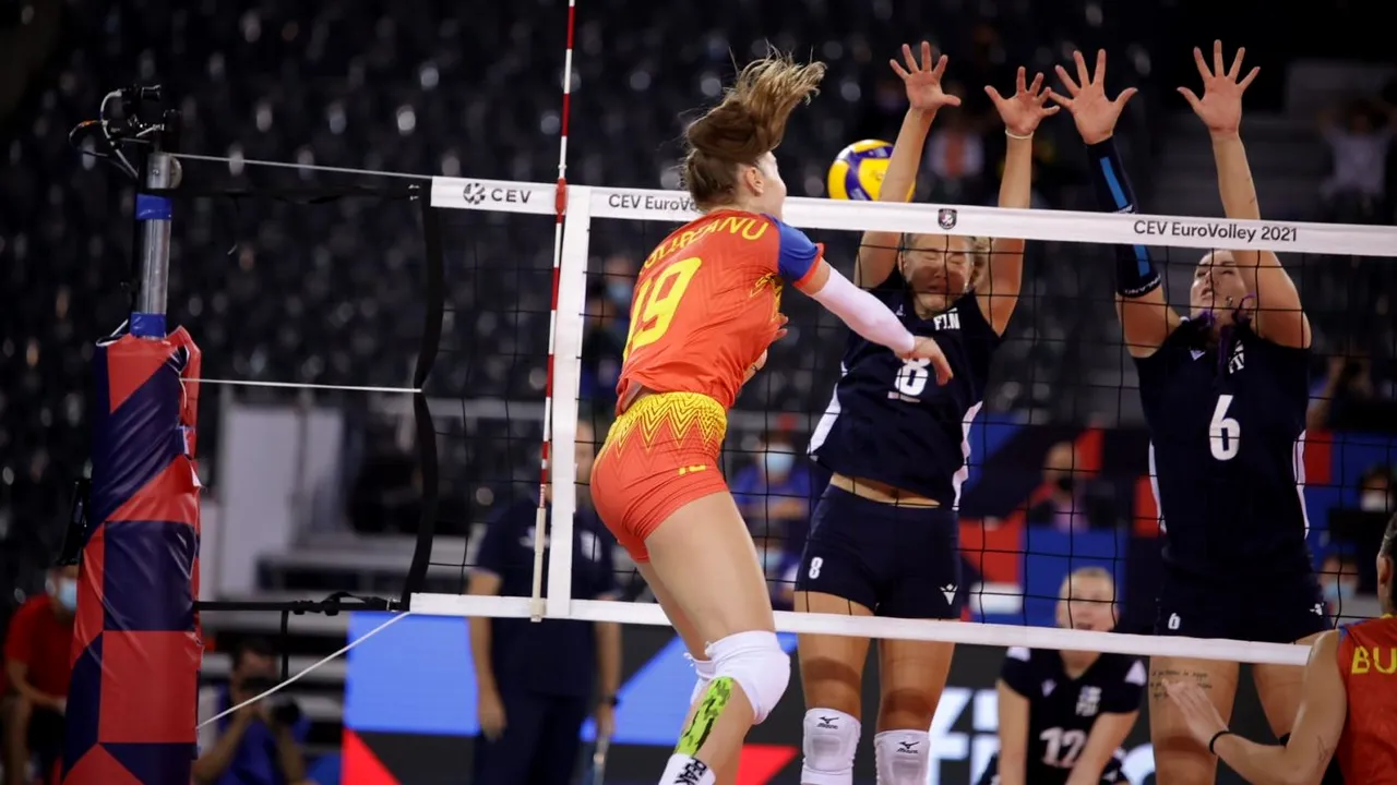 România a ratat calificarea în optimile de finală ale Campionatului European de volei feminin. Tricolorele au fost învinse și de Finlanda