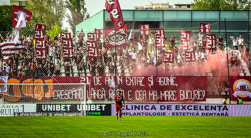 Va fi infern la Primvs Derby!** Rapid anunță că biletele pentru meciul cu Petrolul sunt 