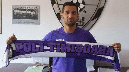 O nouă "repatriere" la Timișoara. Alexandru Curtean a semnat și el pentru ACS Poli