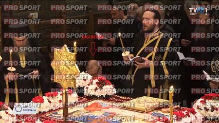 Imagini cum nu ai mai văzut vreodată! Gigi Becali stă în genunchi în fața lui Alexandru Tudor, care cântă alături de soborul de preoți la Denia Prohodului! Transformarea fostului arbitru este ireală: cum arată după ce a renunțat definitiv la FCSB | FOTO ȘOC