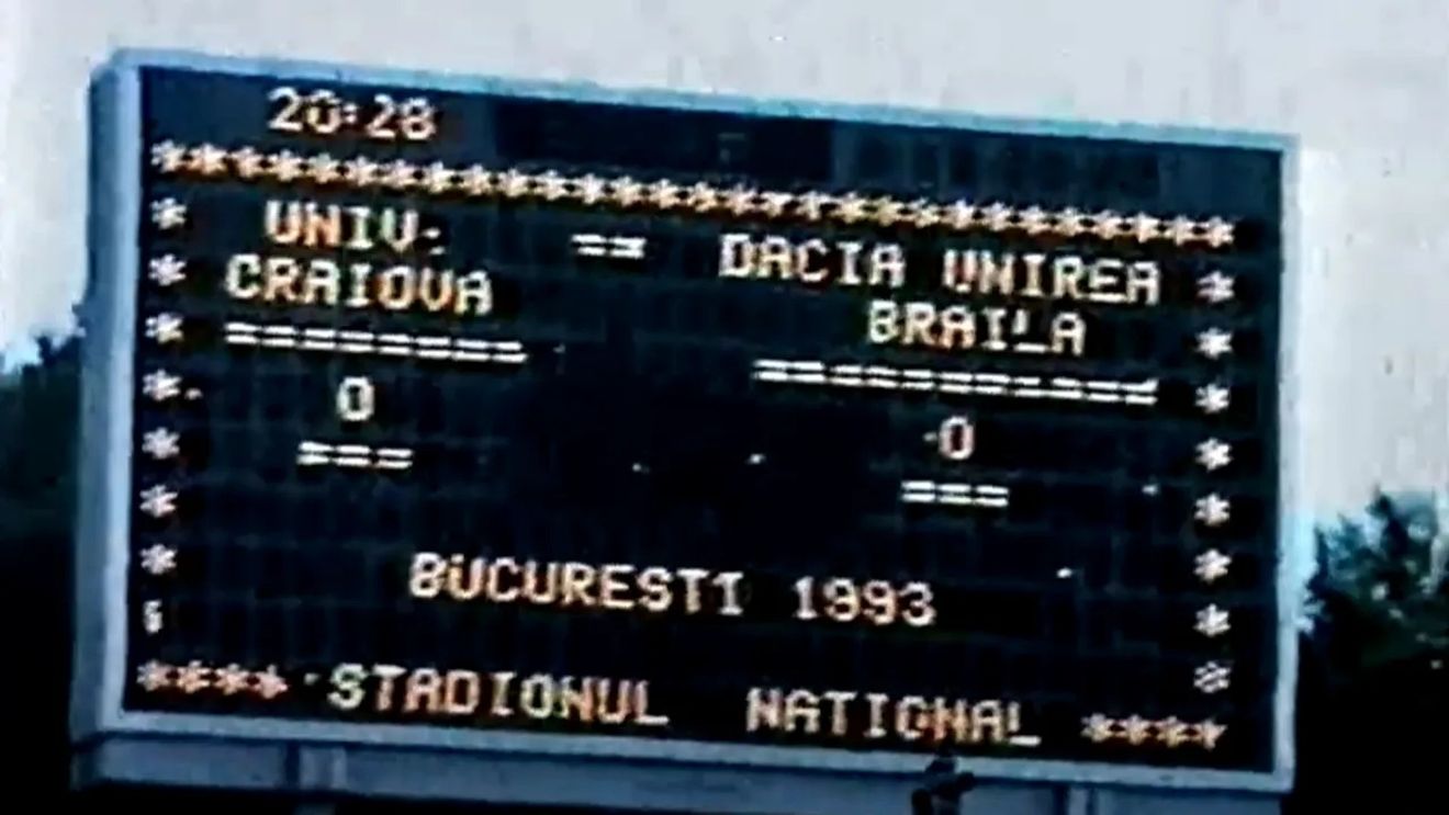 La 31 de ani de la finala Cupei României dintre Universitatea Craiova și Dacia Unirea Brăila, scor 2-0, Ioan Sdrobiș acuză: „Mircea Salomir a greșit grav. Dacă exista atunci VAR-ul, nu pierdeam niciodată acel meci!”. EXCLUSIV