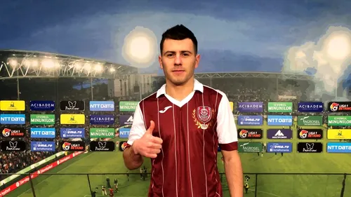 CFR Cluj continuă campania de achiziții! Liderul și-a prezentat ultimul transfer