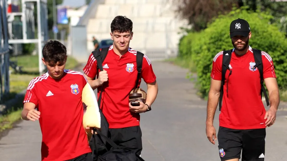 Steaua a plecat în cantonamentul din Bulgaria. Printre jucătorii deplasați de Daniel Oprița, un nume nou