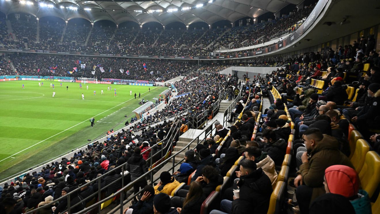 Faimosul John Nellis a venit la București și a trăit experiența meciului FCSB - Manchester United. Ce a postat UEFA