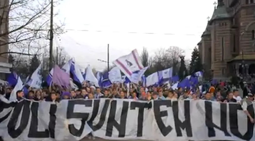 Fanii lui Poli ies din nou în stradă, pentru a protesta contra FRF! VIDEO** Vezi clipul de promovare