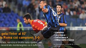 Chivu, și înjurat și bătut! **Final de infarct: Vucinic, eroul Romei!