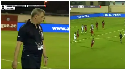 VIDEO: Rădoi i-a surprins pe arabi cu o tunsoare nouă și cu un gol spectaculos contra echipei lui Marius Șumudică