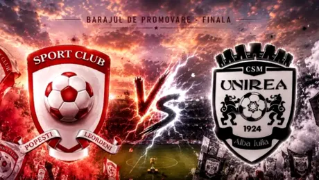 SC Popești Leordeni și CSM Unirea Alba Iulia, anunțuri despre accesul fanii lor pe stadion la finala barajului pentru promovarea în Liga 2