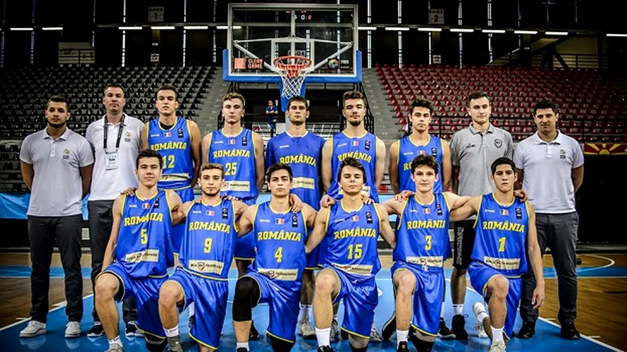 România - Elveția 82-76, la Campionatul European de baschet pentru juniori