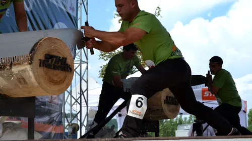 Cinci români participă la Campionatul Mondial al Tăietorilor de Lemne - STIHL Timbersports