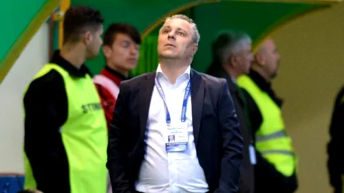 Marius Șumudică, dezamăgit de atitudinea echipei sale: 