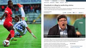 UEFA, impresionată de Pandurii. Cum o caracterizează pe "Ajax de România" și ce jucători îi vor călca pe urme lui Chiricheș