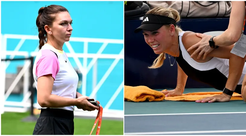 Hoțul strigă hoții!? Caroline Wozniacki, în mijlocul unui scandal uriaș după ce a atacat-o pe Simona Halep! Daneza e acuzată că a încercat să trișeze la Miami: „Ar trebui interzisă de WTA