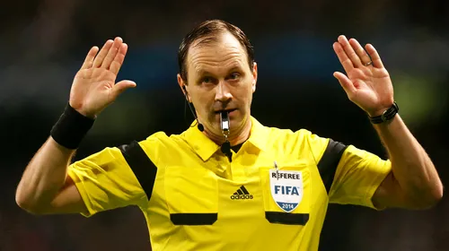 Suedezul Jonas Eriksson va arbitra partida România – Irlanda de Nord