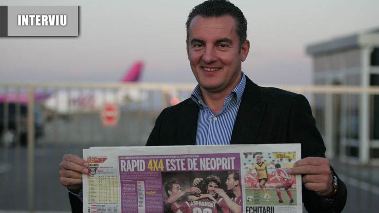 Stache:** "Vreau să văd Rapidul câștigând"