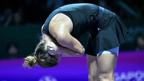 Simona Halep era condamnată încă dinainte de finala cu Serena. Detaliul care a apărut pe site-ul WTA chiar înainte de meci