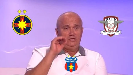 Emil Grădinescu, mesaj controversat la derby-ul FCSB - Rapid. Comentatorul nu s-a putut abține