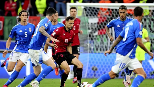 Italia - Albania, 2-1, Live Video Online în Grupa B EURO 2024 din Germania. Italienii pornesc cu dreptul drumul de la turneul final