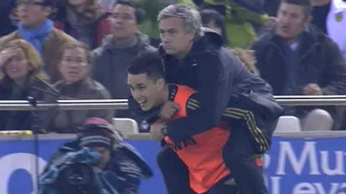 Bucuria care a redus Barcelona la tăcere: Mourinho e pe cai mari!** VIDEO Golul lui Ronaldo l-a scos din minți: și-a „cocoșat” un jucător