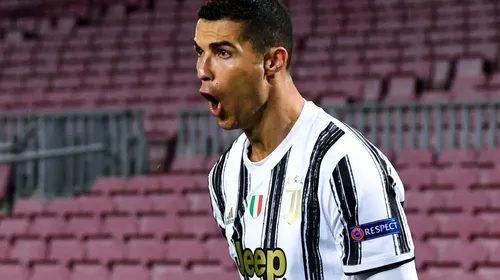 Cristiano Ronaldo pleacă de la Juventus Torino! Anunțul a fost făcut de un celebru jurnalist