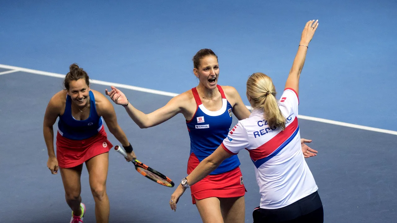 Cehia a câștigat Cupa Fed după o finală memorabilă cu Franța! Dublul Strycova/Pliskova a adus punctul decisiv