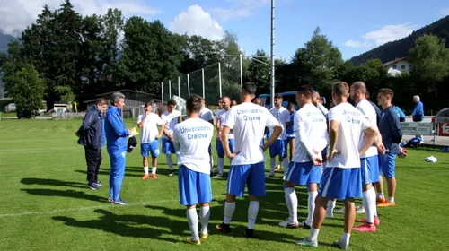 „Gașca nebună” de la Craiova! CSU a început pregătirea în Austria, Mulțescu are 11 jucători sub 20 de ani în lot
