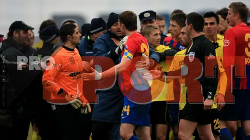 Bătaie la final de meci!** „Cineva i-a dat un pumn lui Dayro, dar nu cred că a fost Răzvan!”
