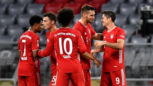 Bayern Munchen, scor incredibil încă din prima etapă! Bavarezii au câștigat cu 8-0 confruntarea cu Schalke. Serge Gnabry a început campionatul cu o „triplă”, Leroy Sane a marcat la debut