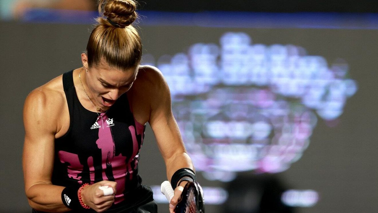 Moment incredibil la Guadalajara! Cum s-a putut bucura Maria Sakkari după ce i-a luat locul Simonei Halep în clasamentul pentru Turneul Campioanelor: urmează un meci decisiv pentru calificare | VIDEO