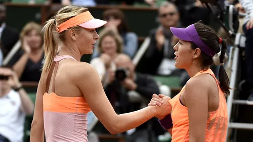 Între Halep și a treia finală de la Roland-Garros se află Muguruza! Șarapova n-a avut nicio șansă în fața jucătoarei aflate pe locul 3 în clasamentul WTA