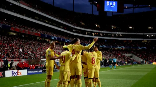 Manchester City - Atletico Madrid 1-0 și Benfica - Liverpool 1-3, în sferturile Ligii Campionilor | Klopp și Guardiola pornesc cu un avantaj în retur!