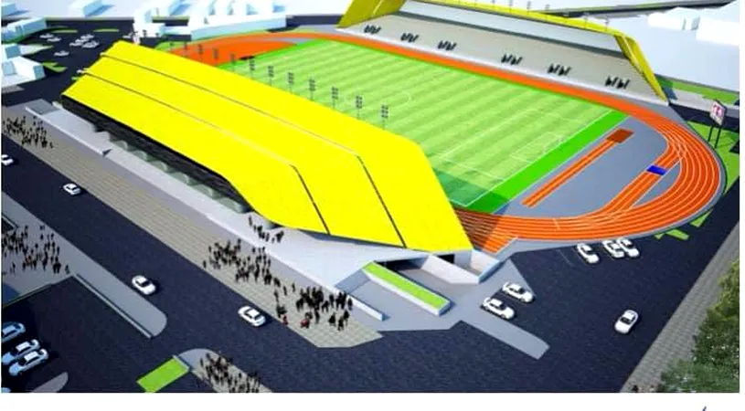Un nou stadion ultramodern prinde contur în România! S-a început deja construcția lui | FOTO