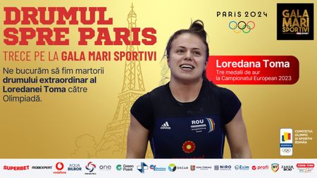 Loredana Toma, premiată la Gala Mari Sportivi ProSport pentru cel de-al cincilea titlu european din carieră! „Pentru anul viitor îmi propun să obțin o medalie olimpică”. VIDEO