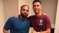 A ”explodat” internetul, după ce Drake s-a pozat cu Cristiano Ronaldo! Mesajul artistului, viral instant