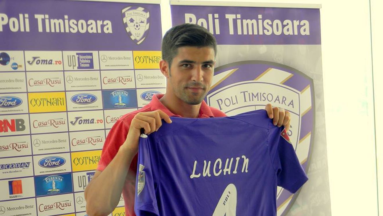 Luchin și-a reziliat contractul cu ACS Poli Timișoara și pleacă din Liga 1