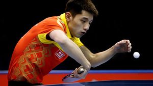 Zhang Jike, câștigător al Cupei Mondiale la tenis de masă, privat de premiul în bani