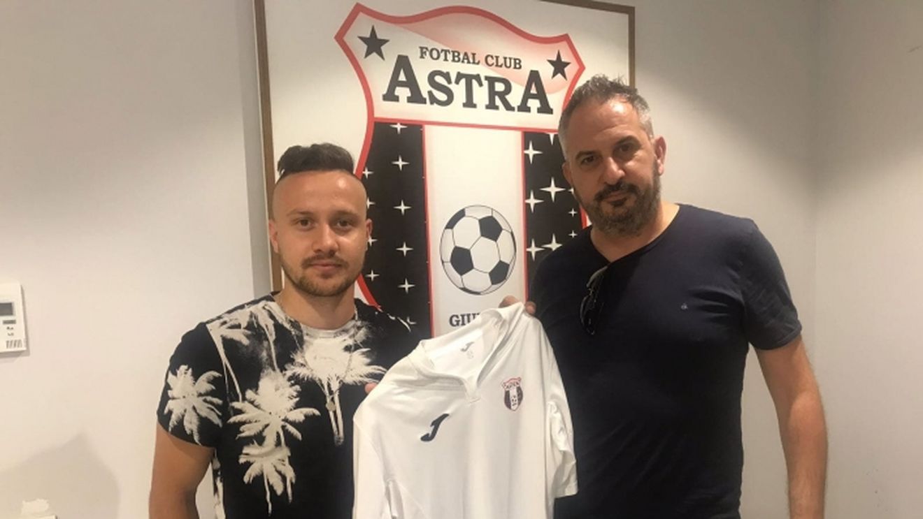 OFICIAL | Astra a transferat un fotbalist cu meciuri în Ligue 1