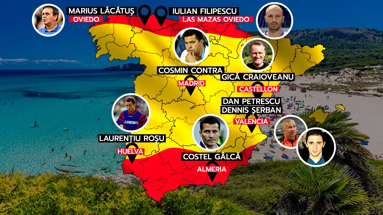 Unde sunt plasate pe harta Spaniei casele fotbaliștilor români care au trecut pe la națională? A existat și o vânzare a unei vile de lux între doi foști căpitani ai tricolorilor | EXCLUSIV
