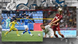 David versus Goliat în Superliga: când se dispută meciul cu 32 de centimetri diferență între fotbaliști! Primul 11 al celor mai scunzi și echipa de start a celor mai înalți jucători din campionat