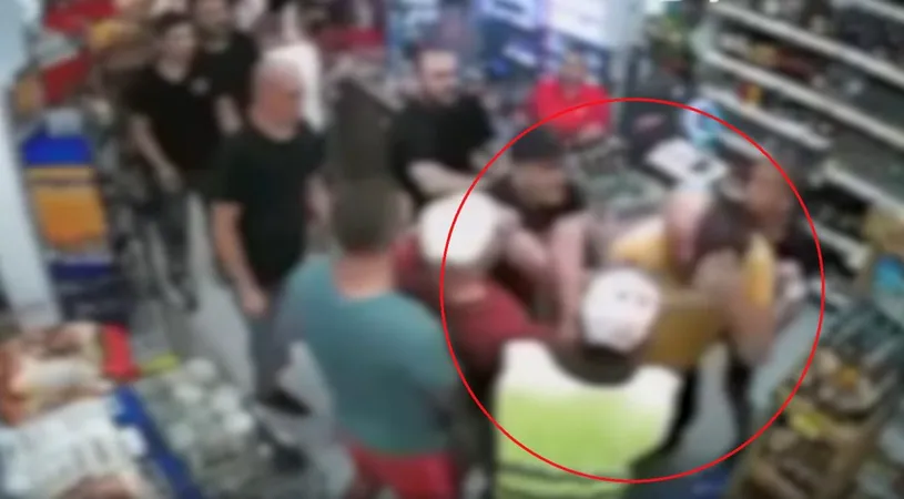 Suporterii Stelei au bătut fără milă un politician, într-un magazin din Dej! De la ce a pornit întregul conflict | VIDEO