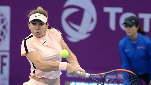 Se știe ora la care Halep va lupta pentru un loc în semifinale la Doha. Simona a glumit înaintea meciului: 