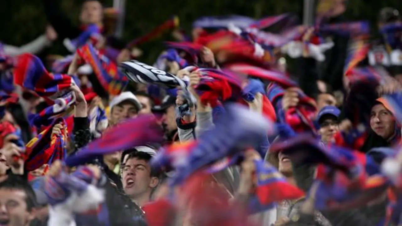 Clubul Steaua, sancționat cu 45.000 de lei penalitate sportivă de Comisia de Disciplină