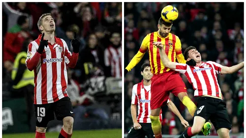 BarÃ§a pierde teren! Athletic Bilbao - Barcelona 1-0. Război în trei în La Liga: Atletico are tot 40 de puncte, Real cu trei mai puțin