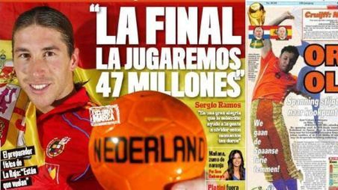 "Vom fi 47 milioane de spanioli în finală"** Iniesta: "Este cel mai mare meci din viața noastră"